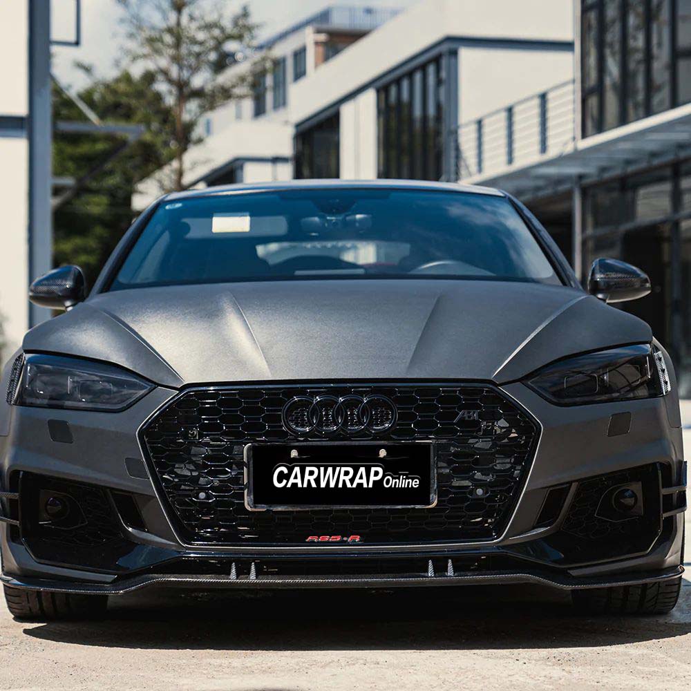 Quality Grey Brushed Steel Car Vinyl Wrap For Sale |