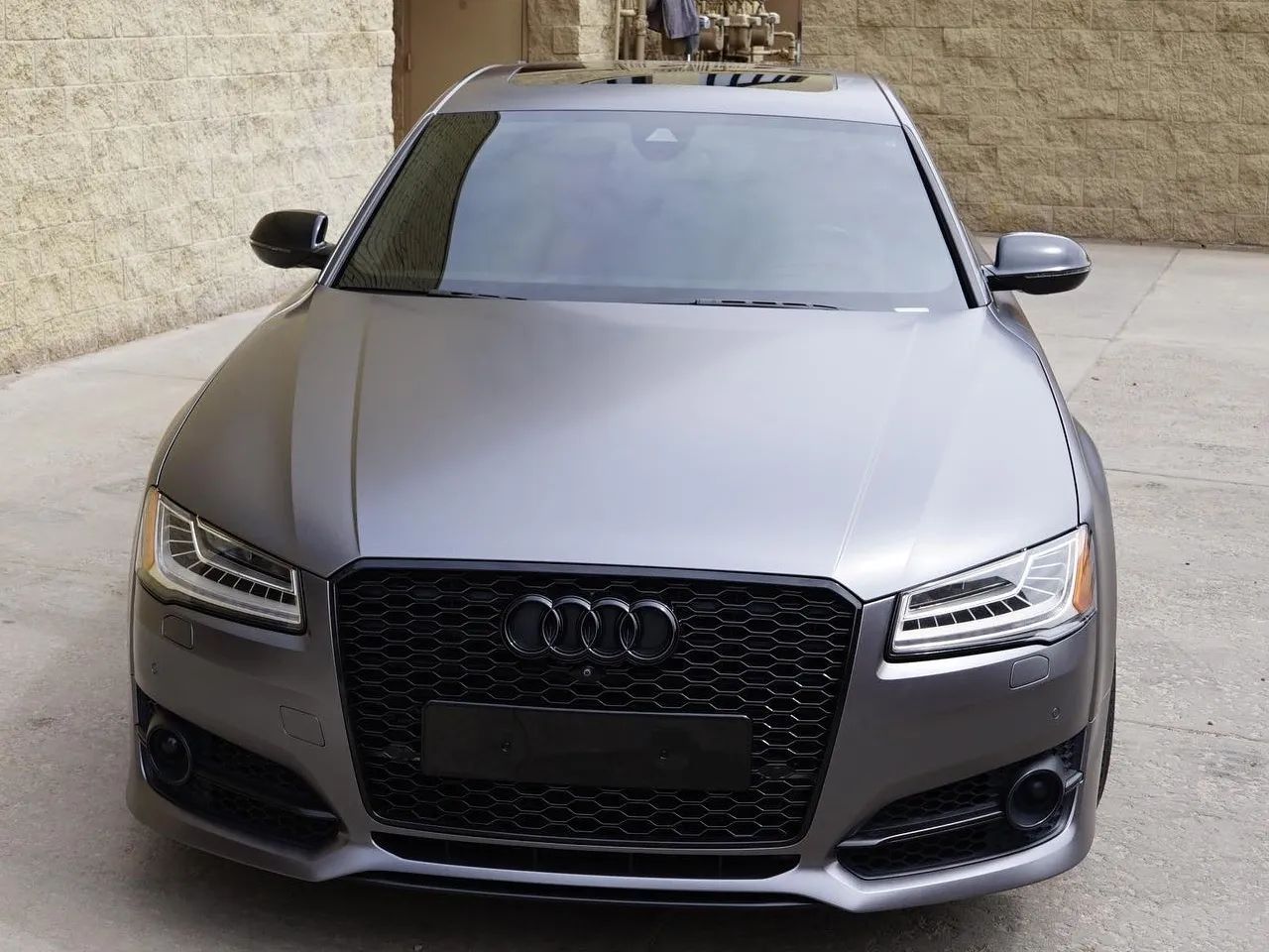 Quality Satin Gray Car Vinyl Wrap For Sale |
