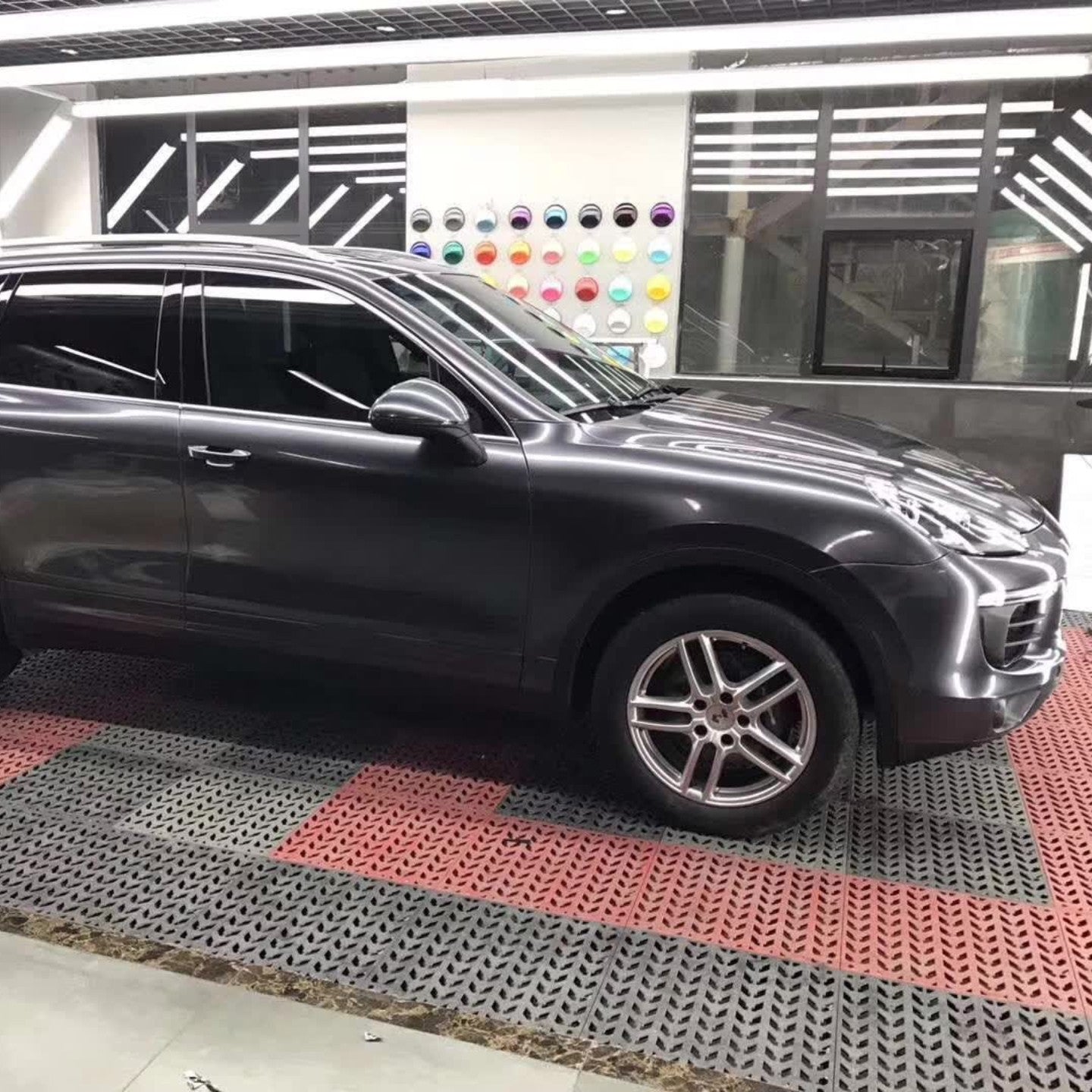 Quality Metal Space Grey Car Vinyl Wrap For Sale |