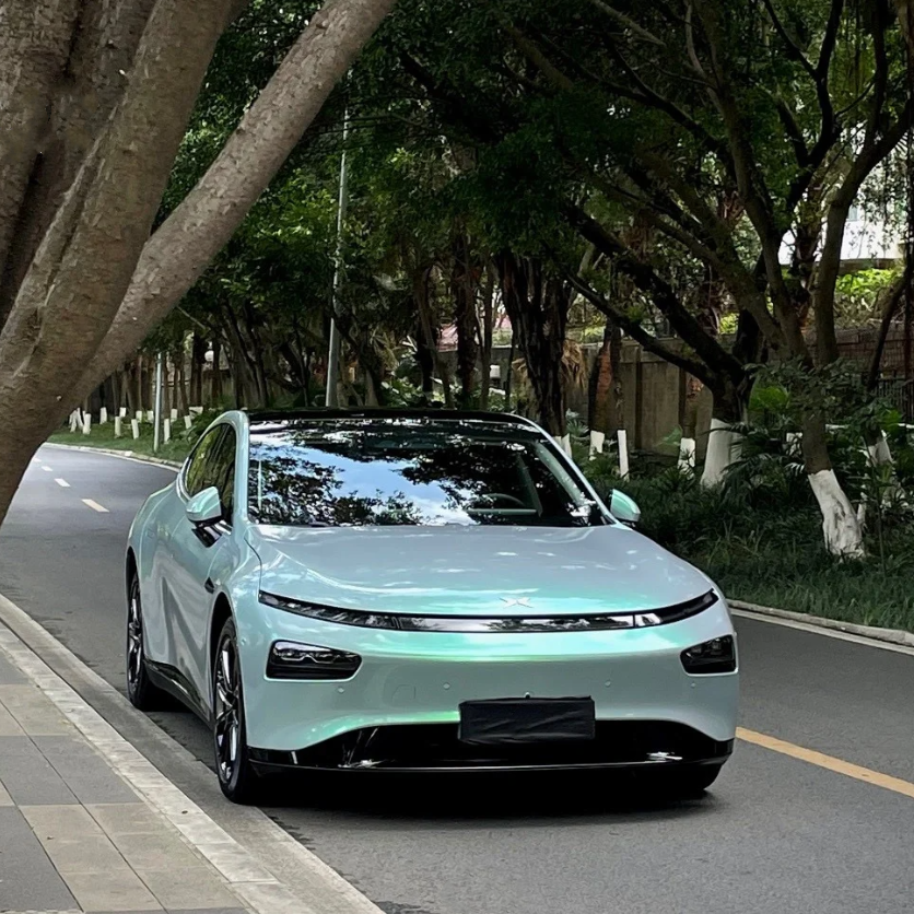 Candy Metallic Grey Green Car Vinyl Wrap