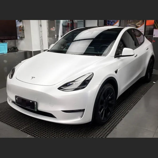 Ceramics White Car Vinyl Wrap