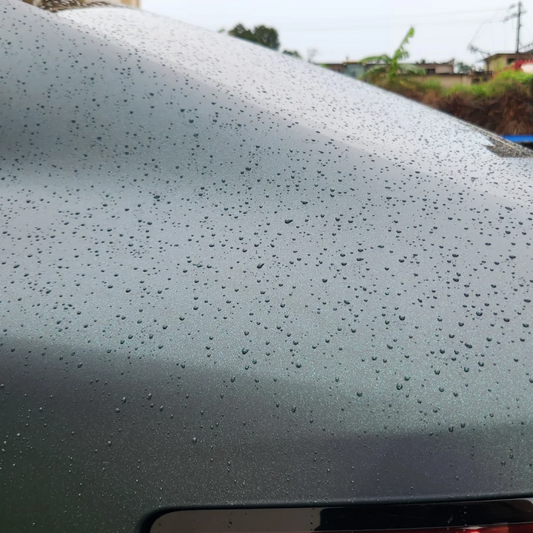 BYD Matte Diamond Black Green Car Vinyl Wrap