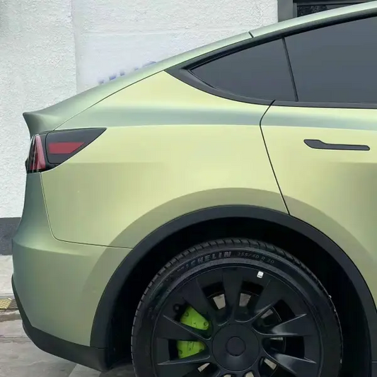 PET Matte Lightning Green Car Vinyl Wrap