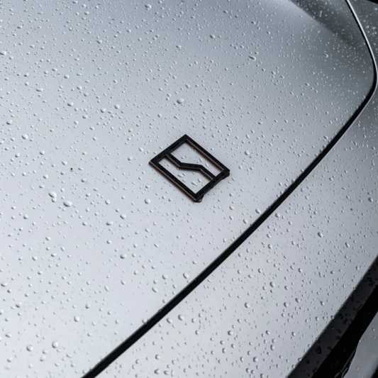 Audi Zeekr BYD Matte Metallic Sparkle Silver Car Vinyl Wrap