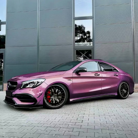 Quality Gloss Love Audacious Purple Car Vinyl Wrap For Sale |
