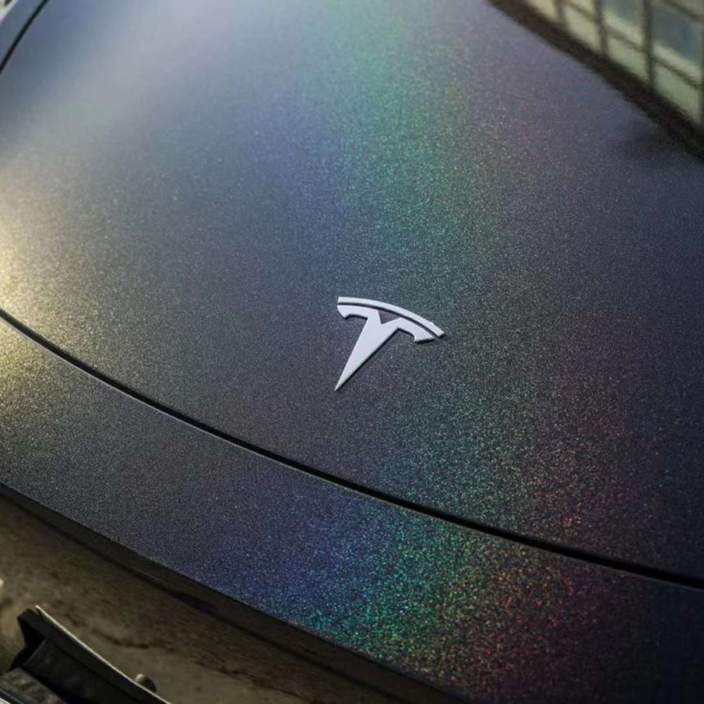 Quality Glossy Laser Black Car Vinyl Wrap For Sale |