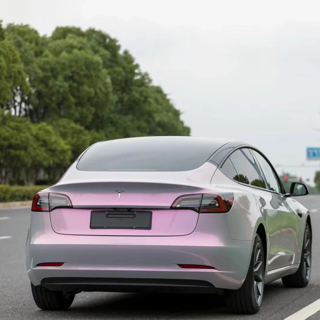 Quality Gloss Twin Candy Grey Red Car Wrap For Sale |