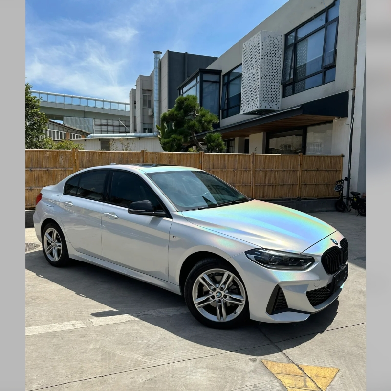 Quality Glossy Laser White Car Vinyl Wrap For Sale |