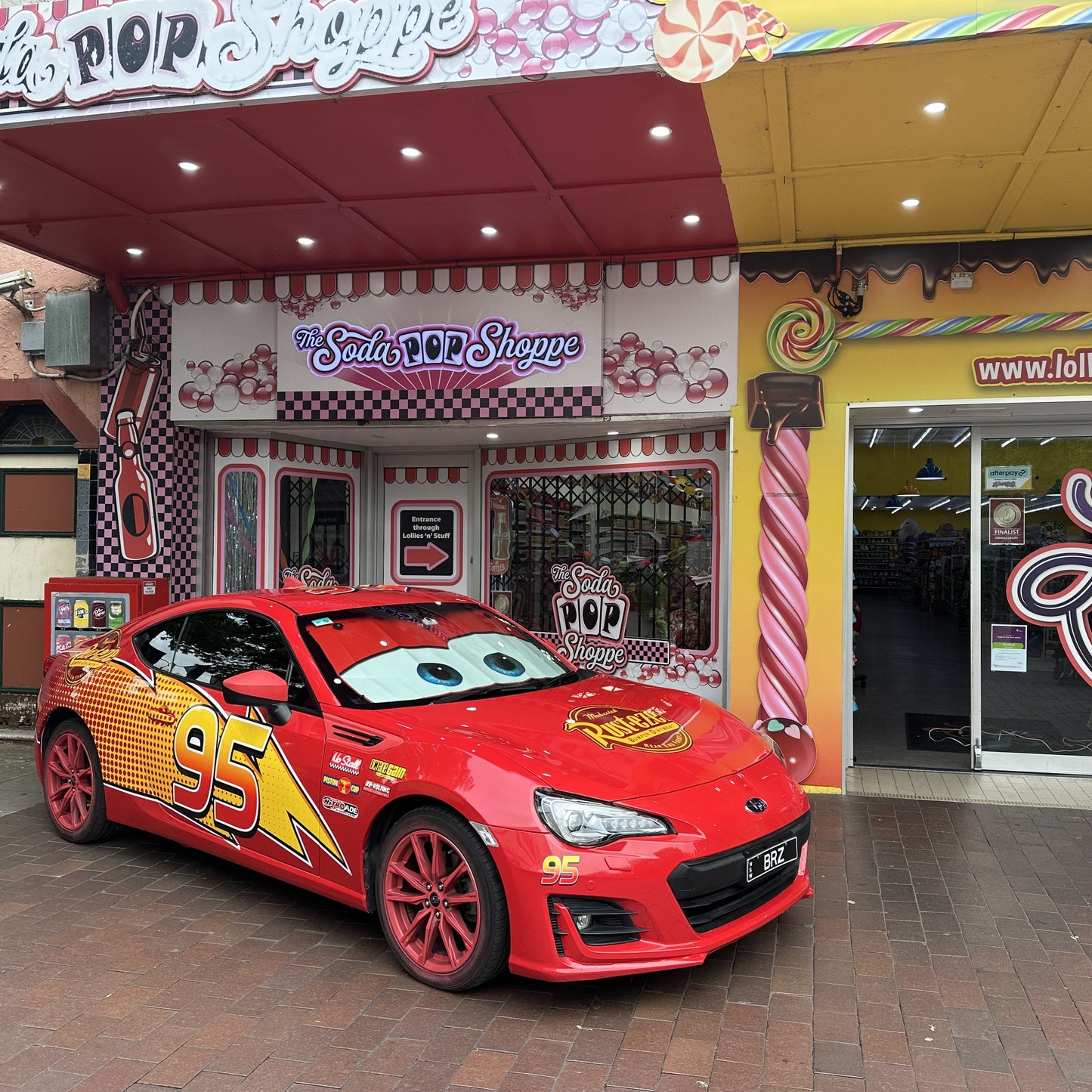 Lightning McQueen Custom Car Vinyl Wrap