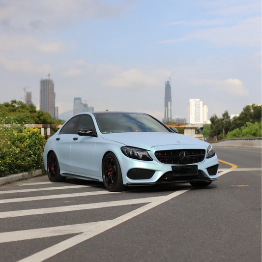 Quality Matte Green Blue Car Vinyl Wrap For Sale |