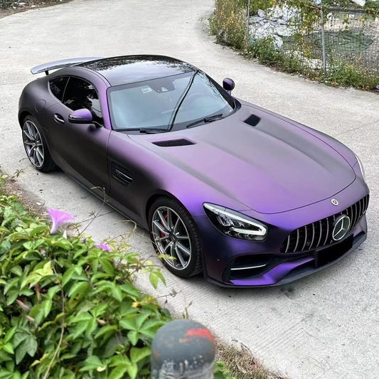 Matte Metallic Purple Car Vinyl Wrapح Special style