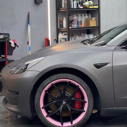 Matte Pearl Metal Grey Car Vinyl Wrap