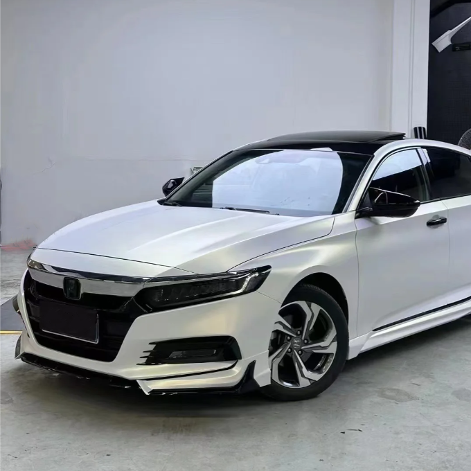 Quality Matte White Gold Car Vinyl Wrap For Sale |