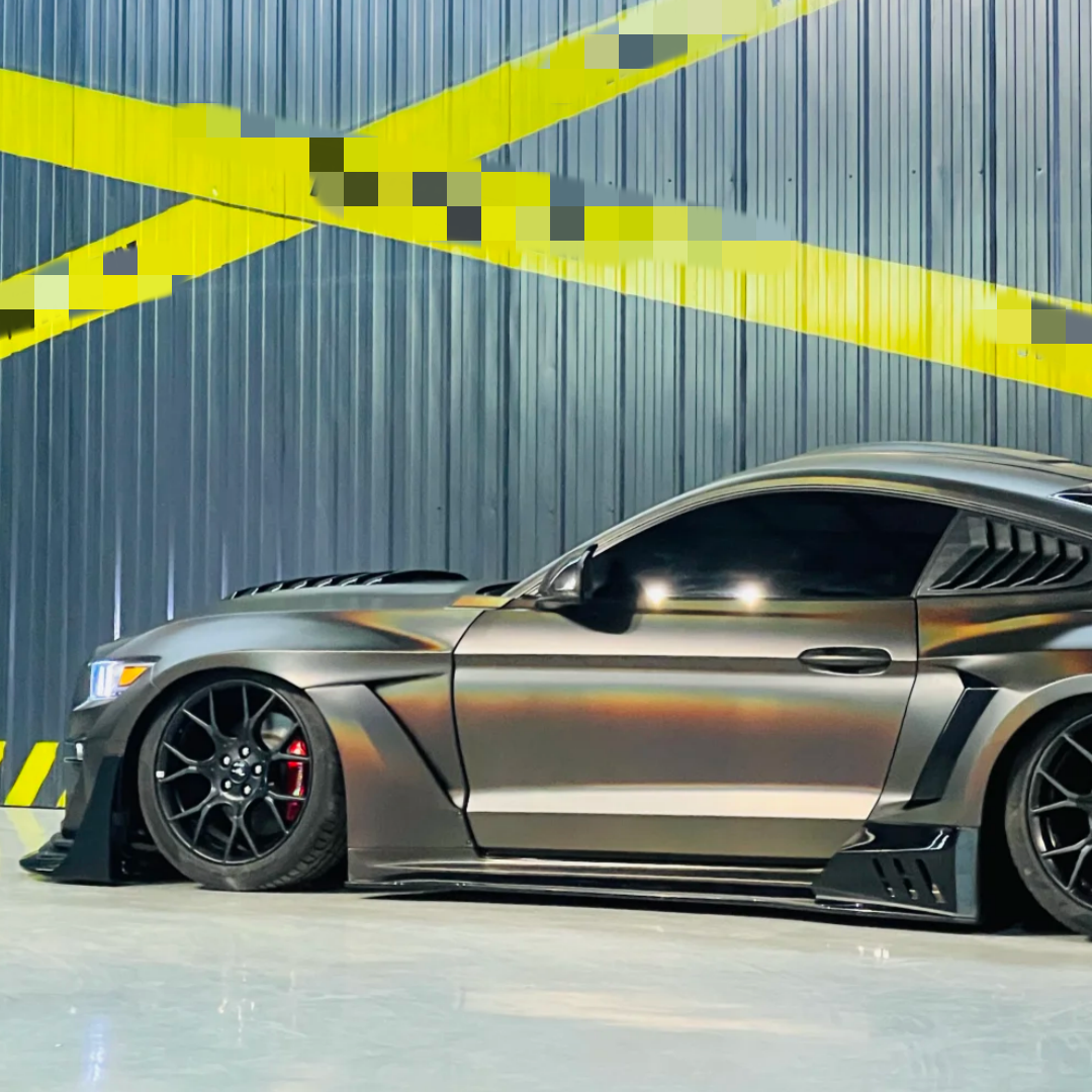 Quality PET Neon Electroplated Tungsten Steel Grey Car Vinyl Wrap For Sale | Carwraponline.com