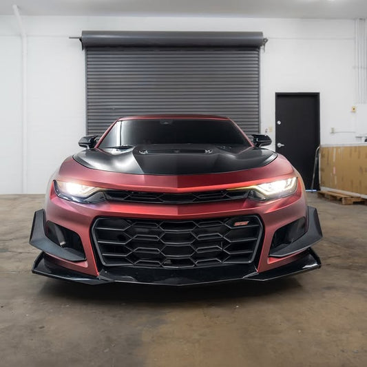 Benz Matte PET Metallic Romance Red Car Vinyl Wrap