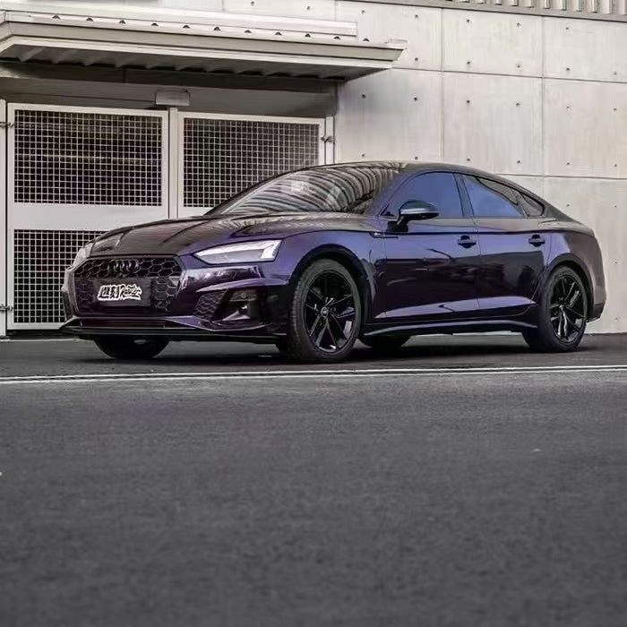 Quality PET Gloss Metallic Twilight Purple Car Vinyl Wrap For Sale |