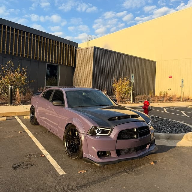PET Haze Purple - Grey Car Vinyl Wrap