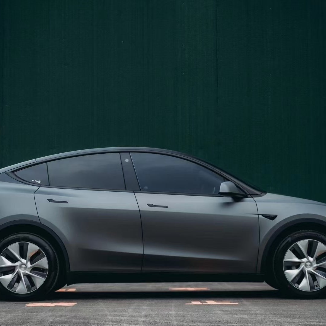 Quality PET Matte Pearl Grey Car Vinyl Wrap For Sale |