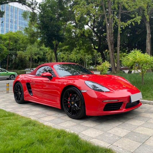 Quality Super Gloss Candy Red Car Vinyl Wrap For Sale |