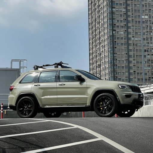 Super Gloss Deep Khaki Green Car Vinyl Wrap