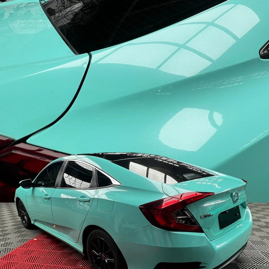 Super Gloss Tiffany Blue Car Vinyl Wrap