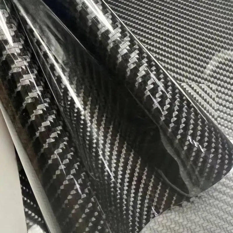Quality TPU Gloss 6D Carbon Fiber Car Vinyl Wrap For Sale |