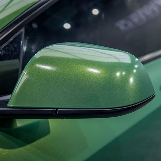 Quality TPU Gloss Aston Martin Iridescent Emerald Green Car Vinyl Wrap For Sale |