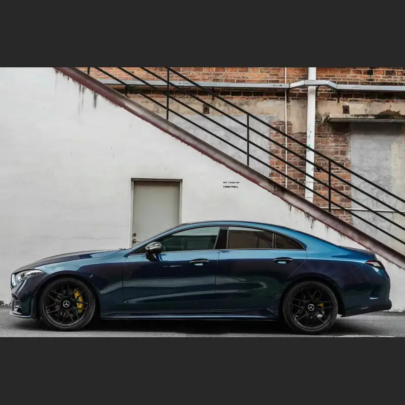 Quality TPU Gloss Liquid Metallic Interstellar Blue Car Vinyl Wrap For Sale |