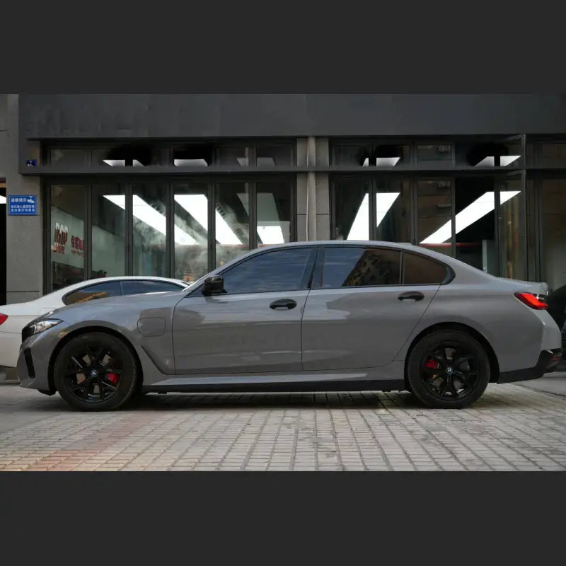 Quality TPU Gloss Nardo Grey Car Vinyl Wrap For Sale |