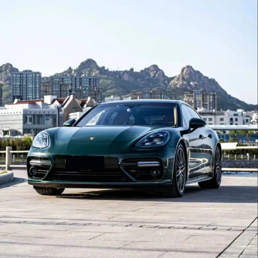 Quality TPU Gloss Viridis Green Car Vinyl Wrap For Sale |