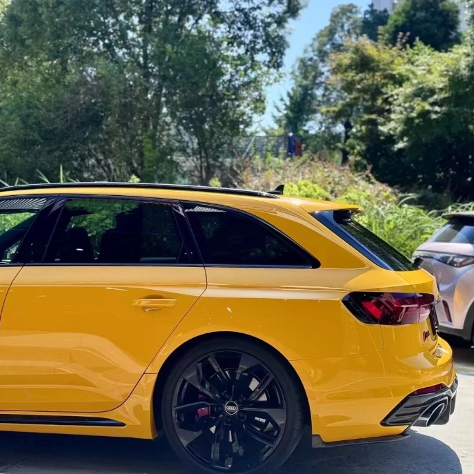 Ultimate Flat Sunflower Yellow Car Vinyl Wrap