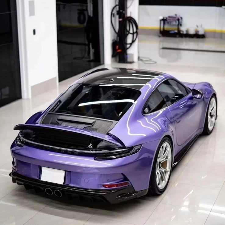 Quality Viola Purple Car Vinyl Wrap For Sale |