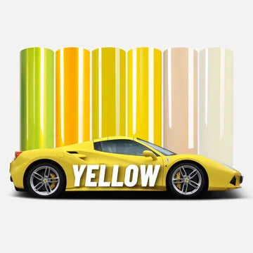 Yellow Vinyl Wraps