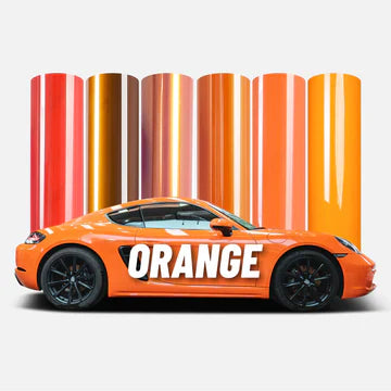 Orange Vinyl Wraps