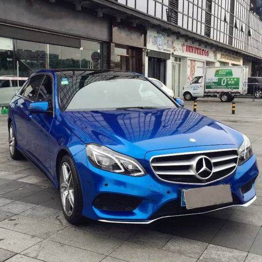 Quality Gloss Metallic Jazz Blue Car Vinyl Wrap  For Sale |
