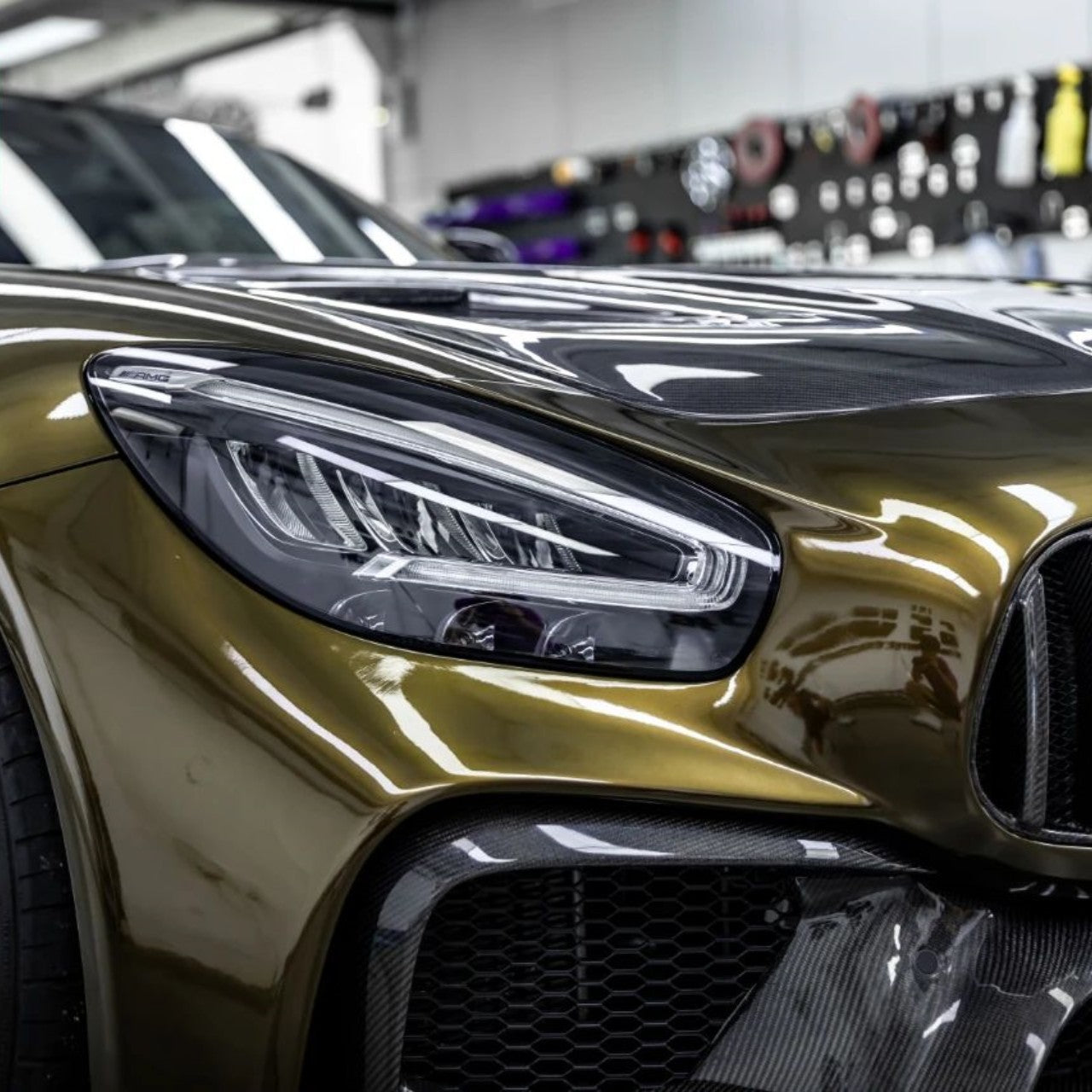 Gloss Metallic Midnight Gold Wrap