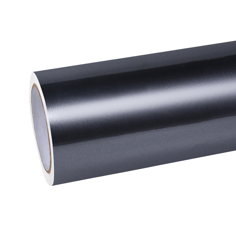 Quality Gloss Metallic Titanium Gray Car Vinyl Wrap  For Sale |