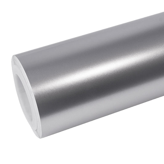 Matte Metallic Metal Silver Car Vinyl Wrap