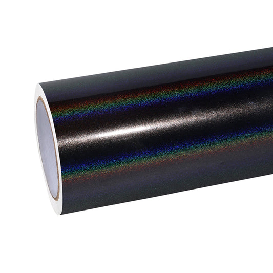 Quality Rainbow Metallic Majestic Dark Gray Car Vinyl Wrap  For Sale |