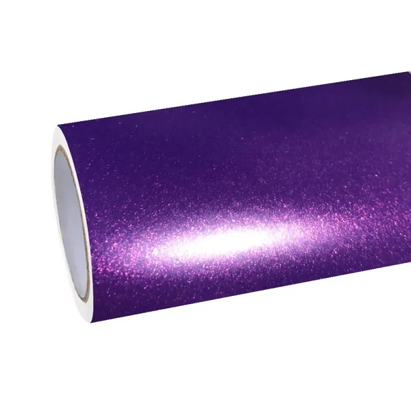 Benz Matte Diamond Purple Gold Car Vinyl Wrap