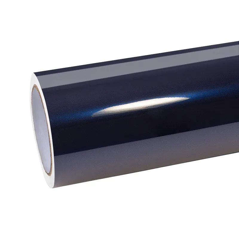 BMW Gloss PET Sapphire Blue Car Vinyl Wrap