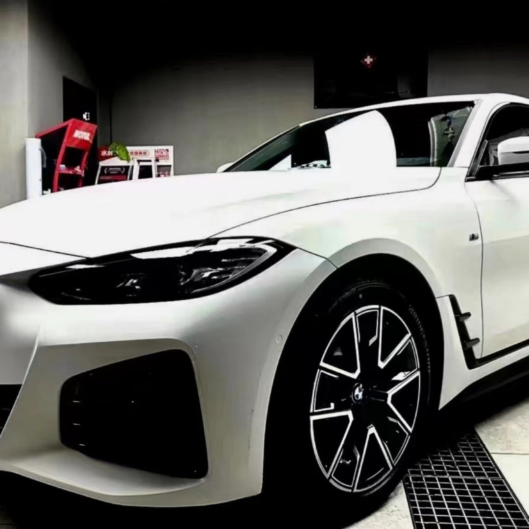 BMW Ultimate Flat Stone Grey Car Vinyl Wrap