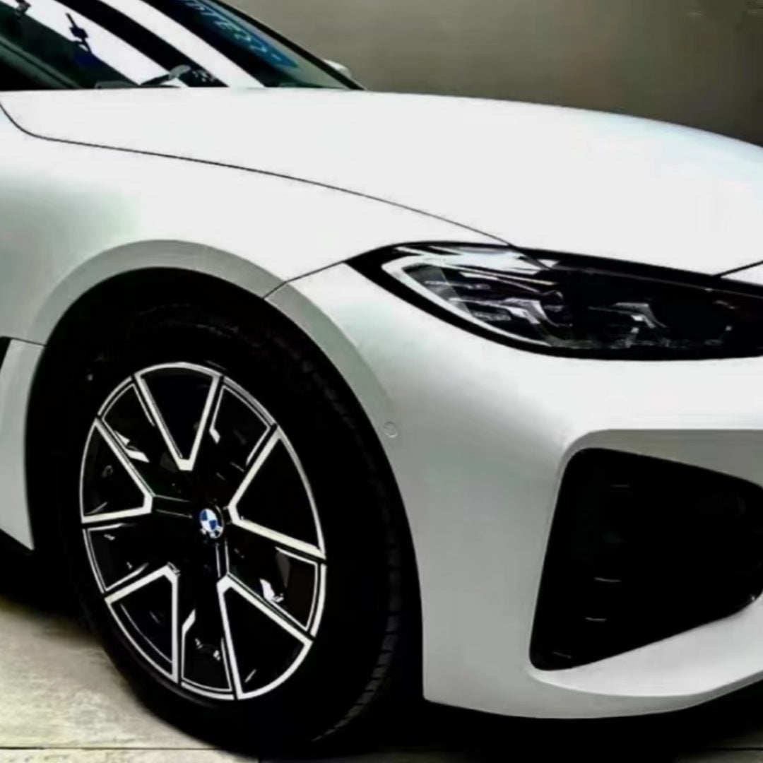 BMW Ultimate Flat Stone Grey Car Vinyl Wrap