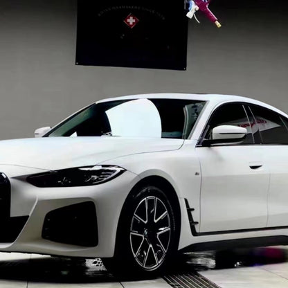 BMW Ultimate Flat Stone Grey Car Vinyl Wrap