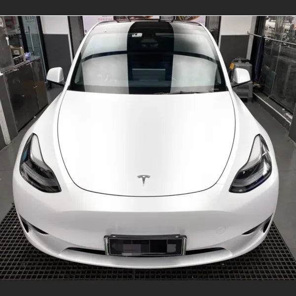 Ceramics White  Car Vinyl Wrap