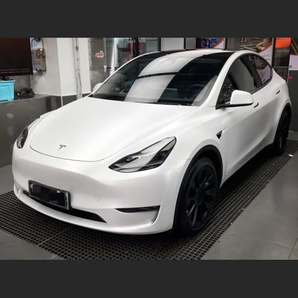 Ceramics White  Car Vinyl Wrap