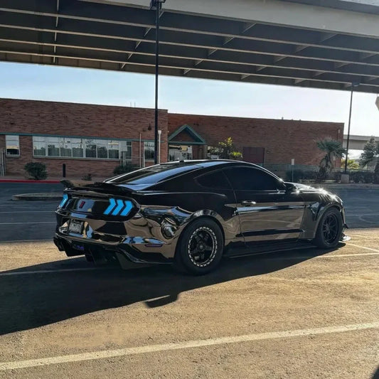 Quality Chrome Mirror Black Car Vinyl Wrap  For Sale |