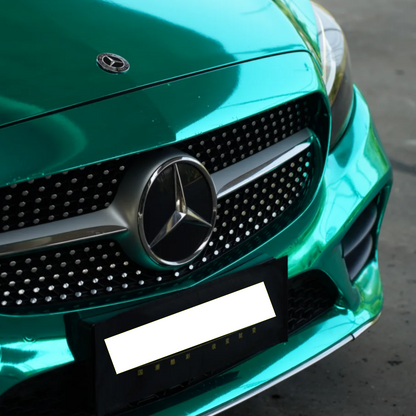 Chrome Mirror Mint Green Car Vinyl Wrap (Non-Stretchable)