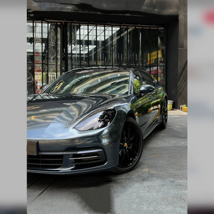 Coal Grey Car Vinyl Wrap