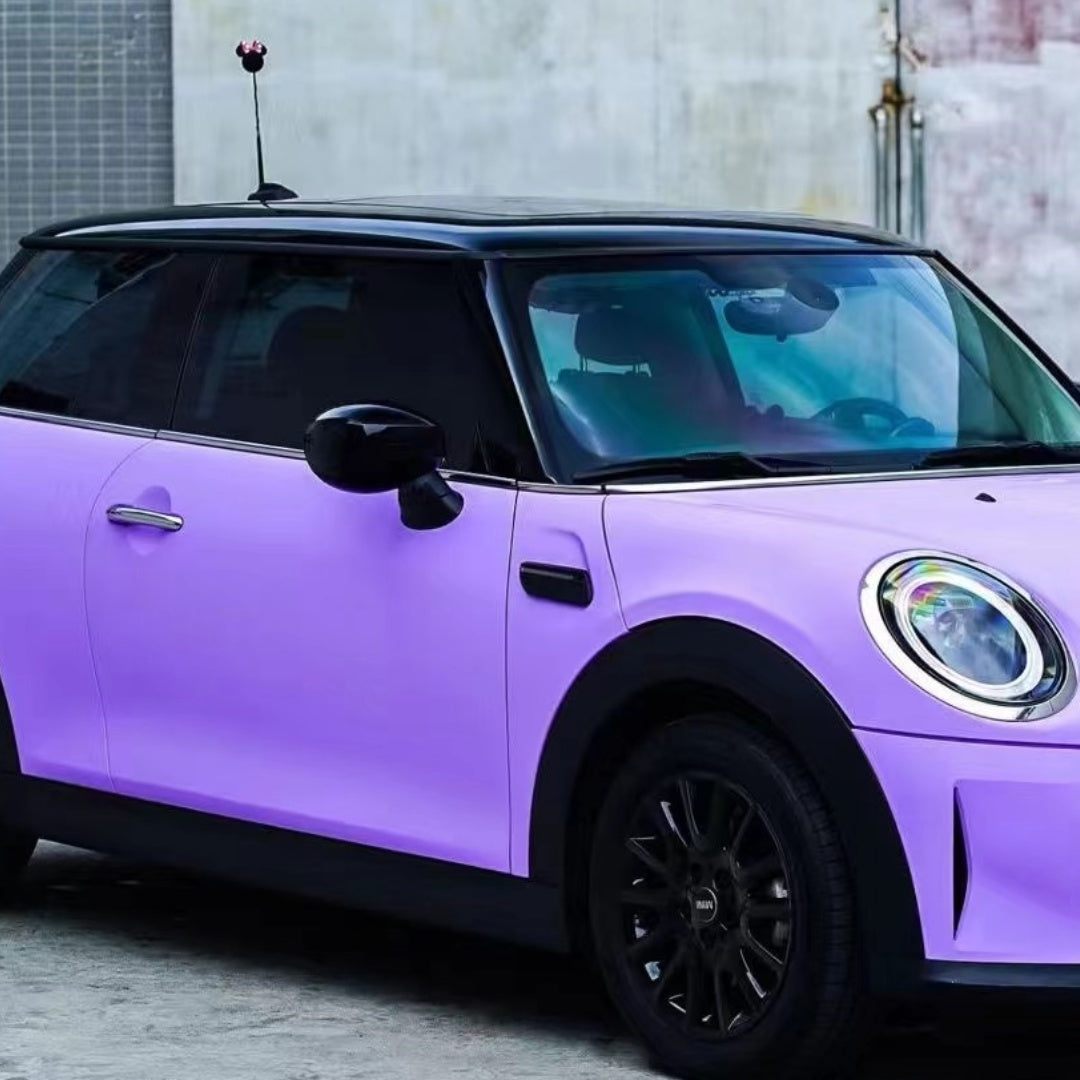 BMW MINI Ultimate Flat Lavender Purple Car Vinyl Wrap